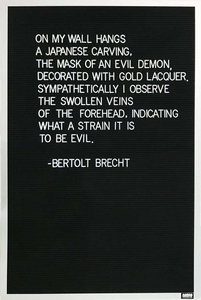Max Temkin on Bertolt Brecht